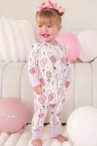 Pink Party Time Romper