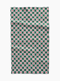 Jolly Grid Tea Towel