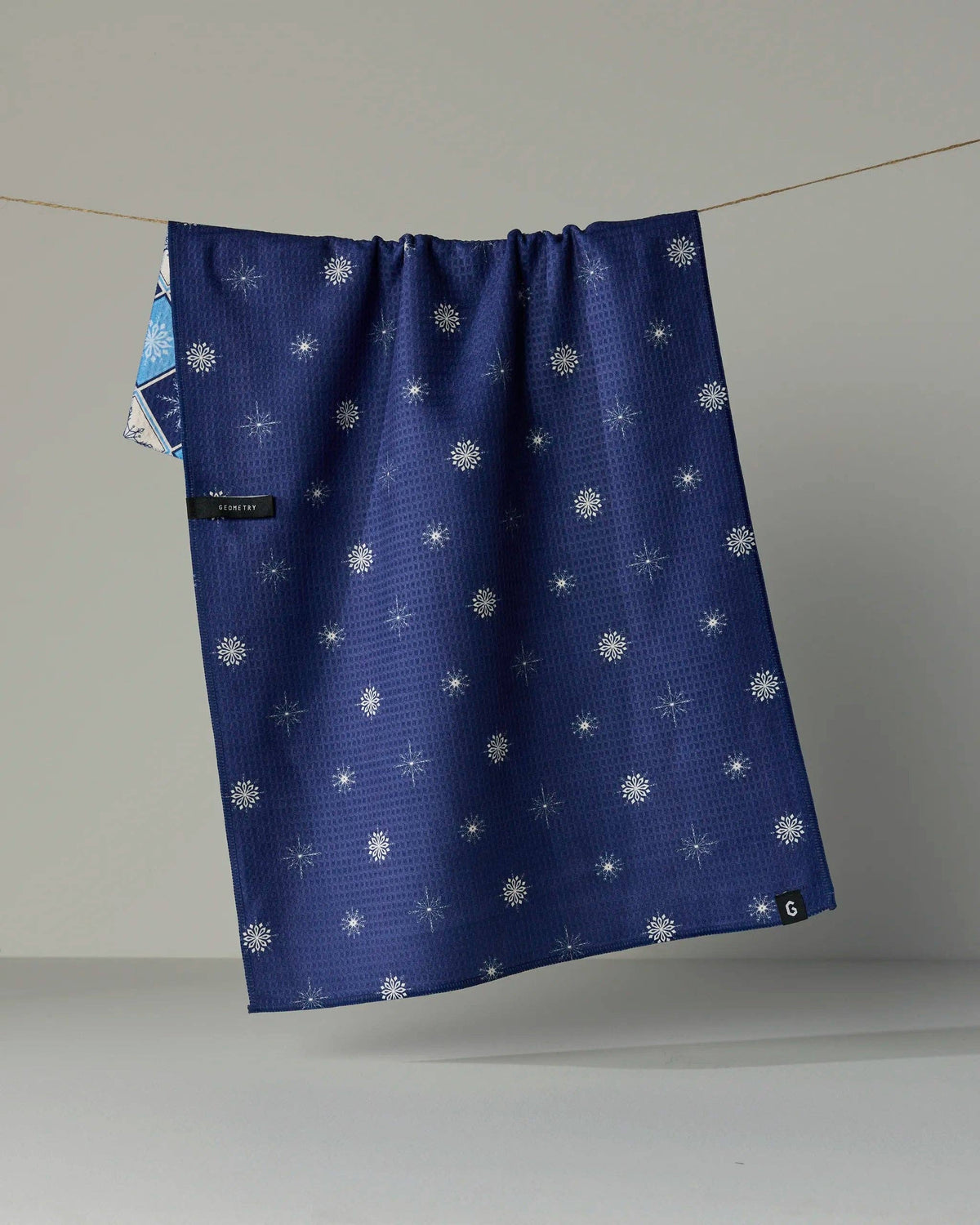 Snowflake Chalet Luxe Kitchen Towel
