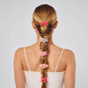 Cherry Blossom Satin Scrunchies