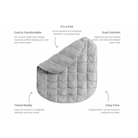 Nodpod Blush Weighted Blanket