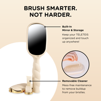 Thick Hair Detangler Brush - Tan