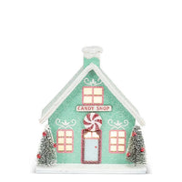 Lighted Peppermint Candy Shop