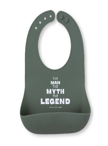 Man Myth Legend Wonder Bib