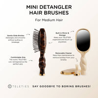 Mini Detangler Brush- Tan