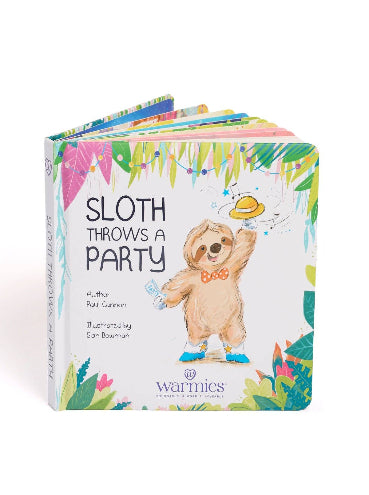 Sloth Throws a Party Board Book