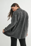 Black Willow Waffle Jacket