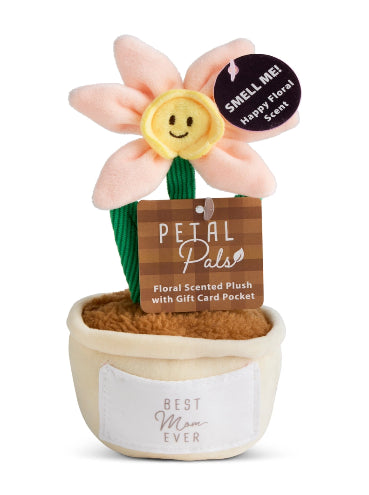 Scented Pink Plush Flower