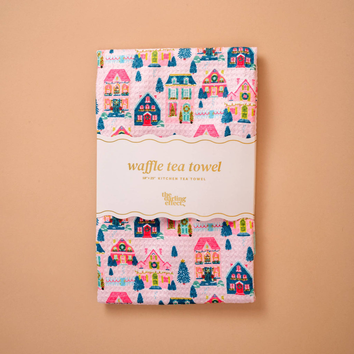 Sugarplum Lane Tea Towel