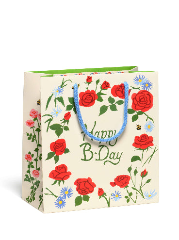 Blooming Roses Gift Bag - Medium