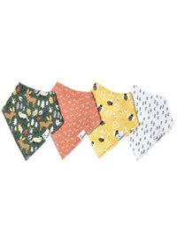 Woodland Baby Bandana Bibs
