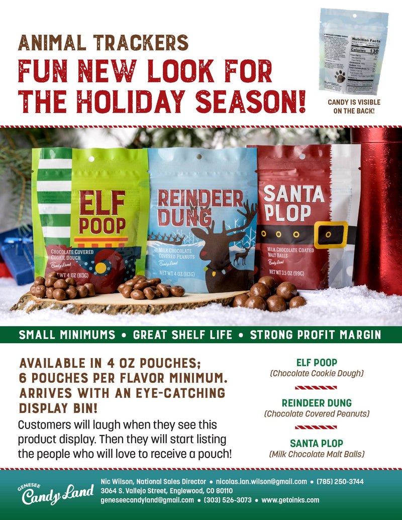 Reindeer Dung chocolate peanuts