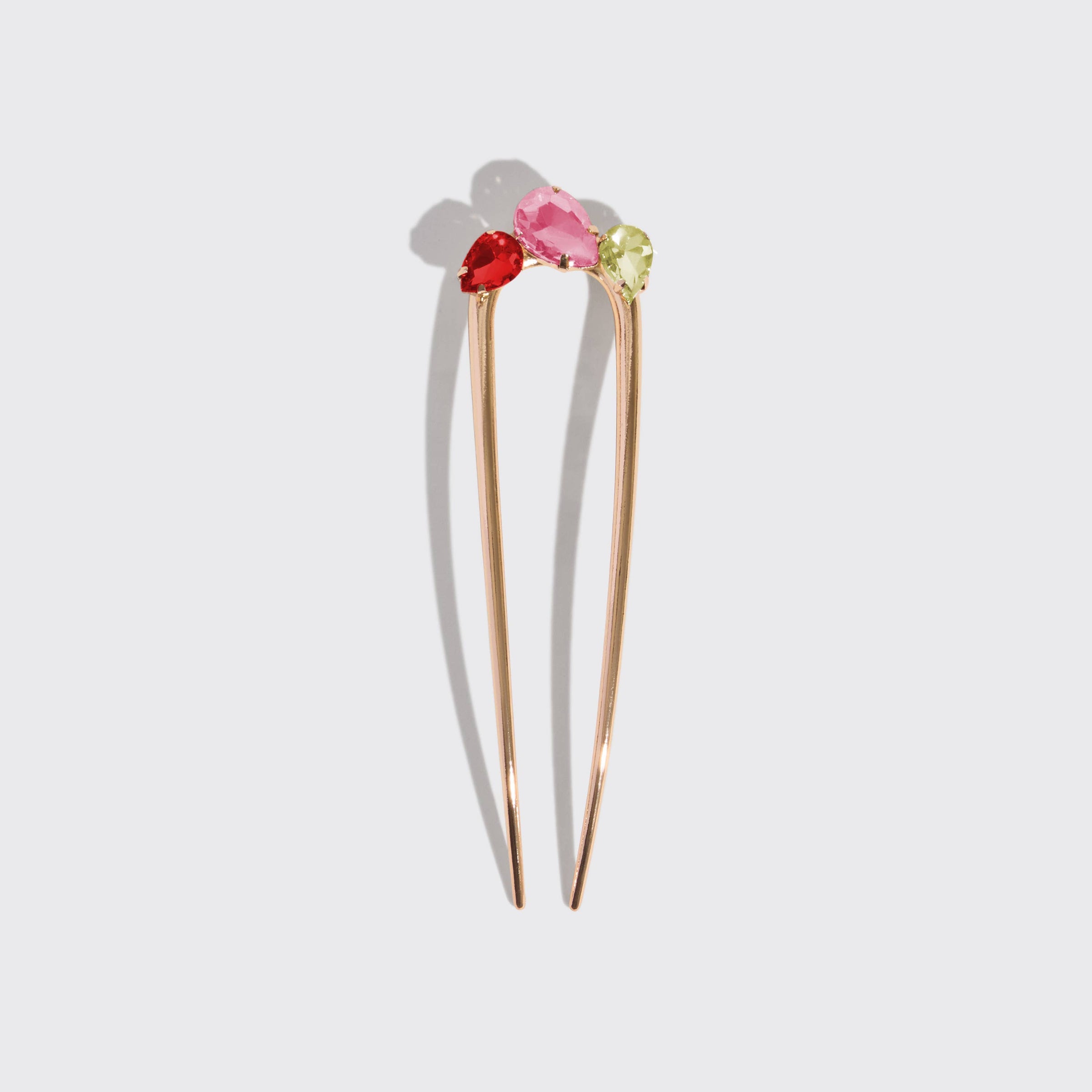 Gemstone French Hair Pin
