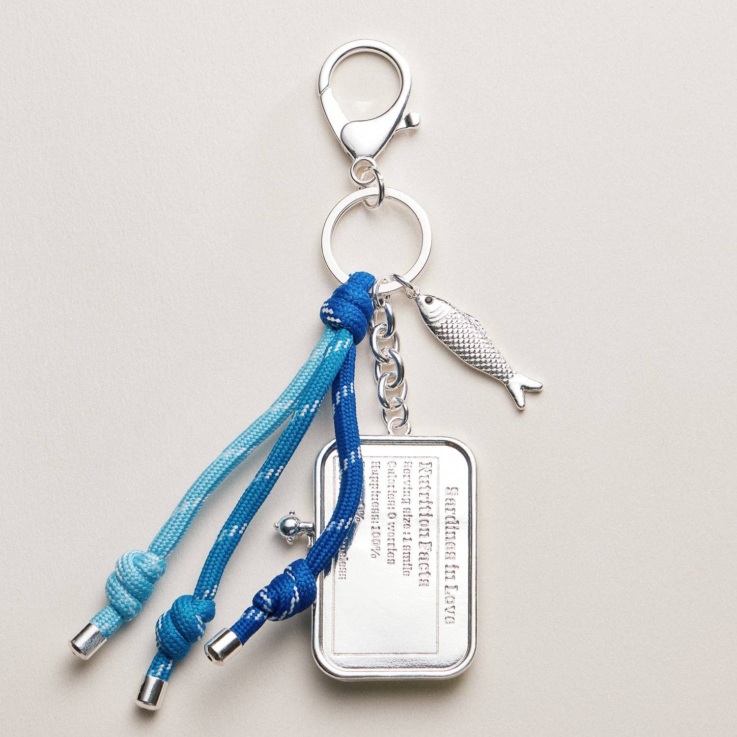 Sardine Tin Keychain Pink