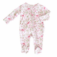 Bows in Bloom Ruffle Footie