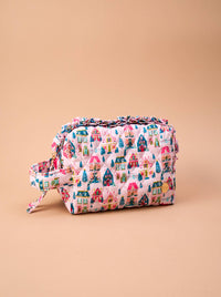 Sugarplum Lane Quilted Cosmetic Pouch