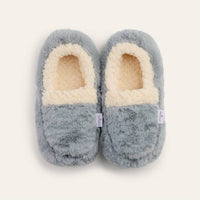 Sherpa Gray Warmies Slippers