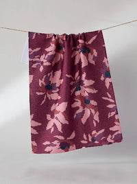 Mulberry Bloom Tea Towel