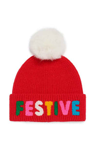 Festive Red Beanie