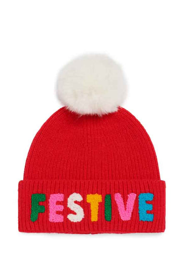 Festive Red Beanie