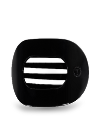 Round Flat Hair Clip | Large | Jet Black