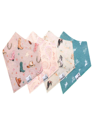 Cowgirl Bandana Bibs