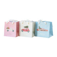 Retro Transportation Mini Gift Bag Set