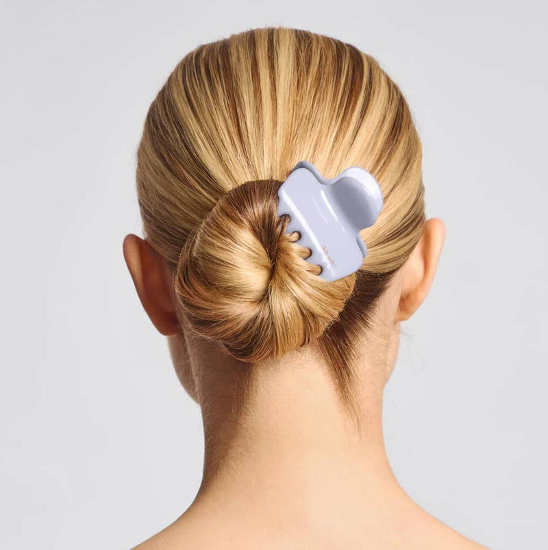 Lavender Puffy Clip