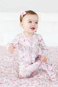 Bows in Bloom Ruffle Footie