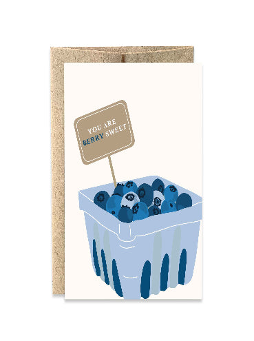 You are Berry Sweet Blueberry Card
