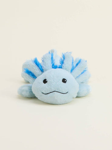 Blue Axolotl Warmies Junior