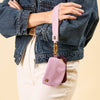 Dynamic Duo Pouch Wristlet-Lilac
