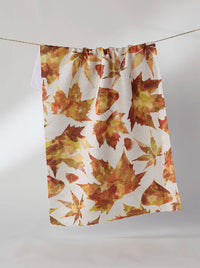 Painted Fall Tea Towel