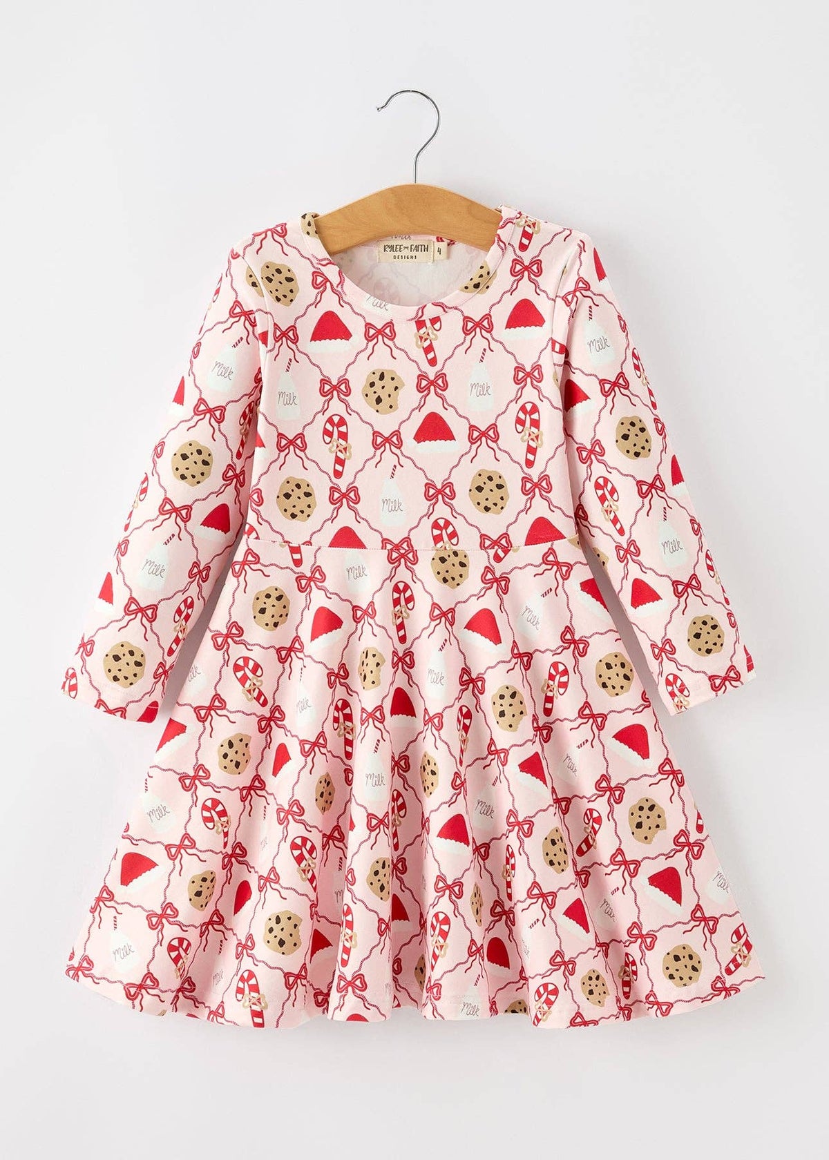 Christmas Cookie Twirl Dress