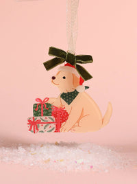 Acrylic Ornament-Santa Paws