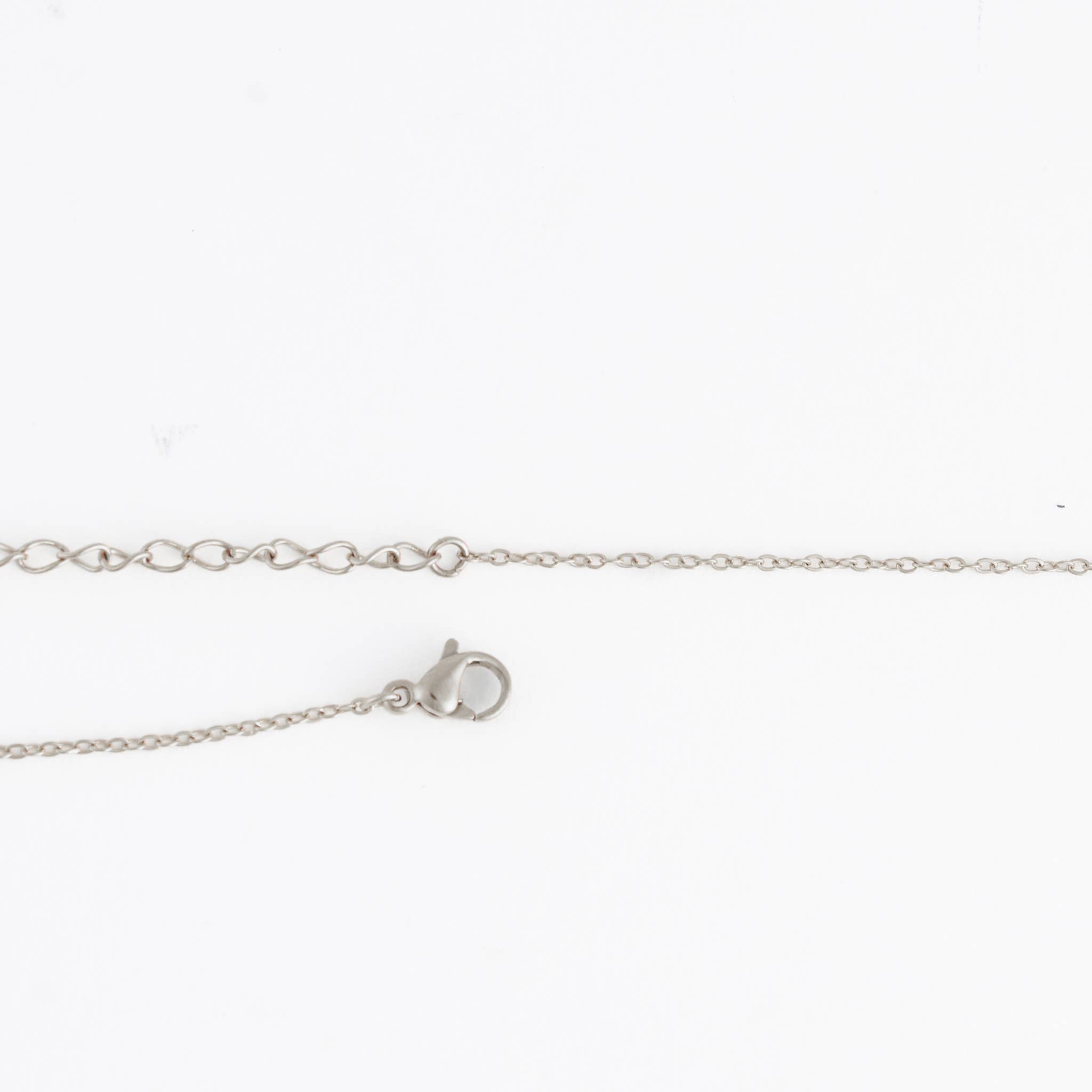 Waterproof Necklace 18" Pearl & Bead Station Narelle