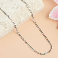 Waterproof 16" Figaro Chain Necklace