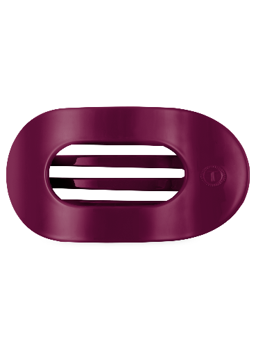 Mulberry Medium Flat Round Hair Clip