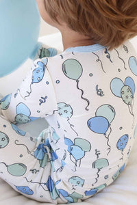 Blue Party Time Pajama