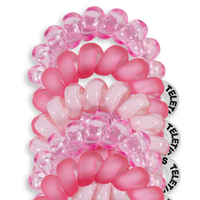 Spiral Hair Coils | Tiny | Pretty in Pink Hair Ties