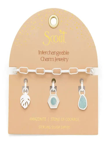 Amazonite Charm Bracelet