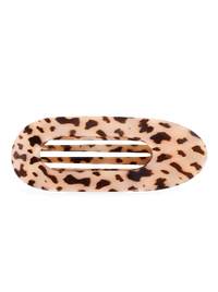 Blonde Tortoise | Tiny | Flat Round Hair Clip