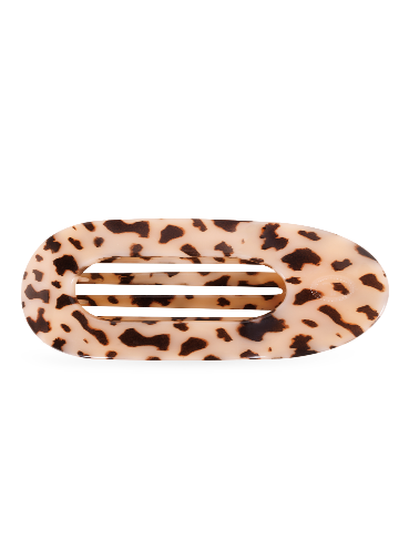 Blonde Tortoise | Tiny | Flat Round Hair Clip