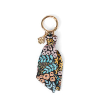 Floral Satin Keychain