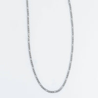 Waterproof 16" Figaro Chain Necklace