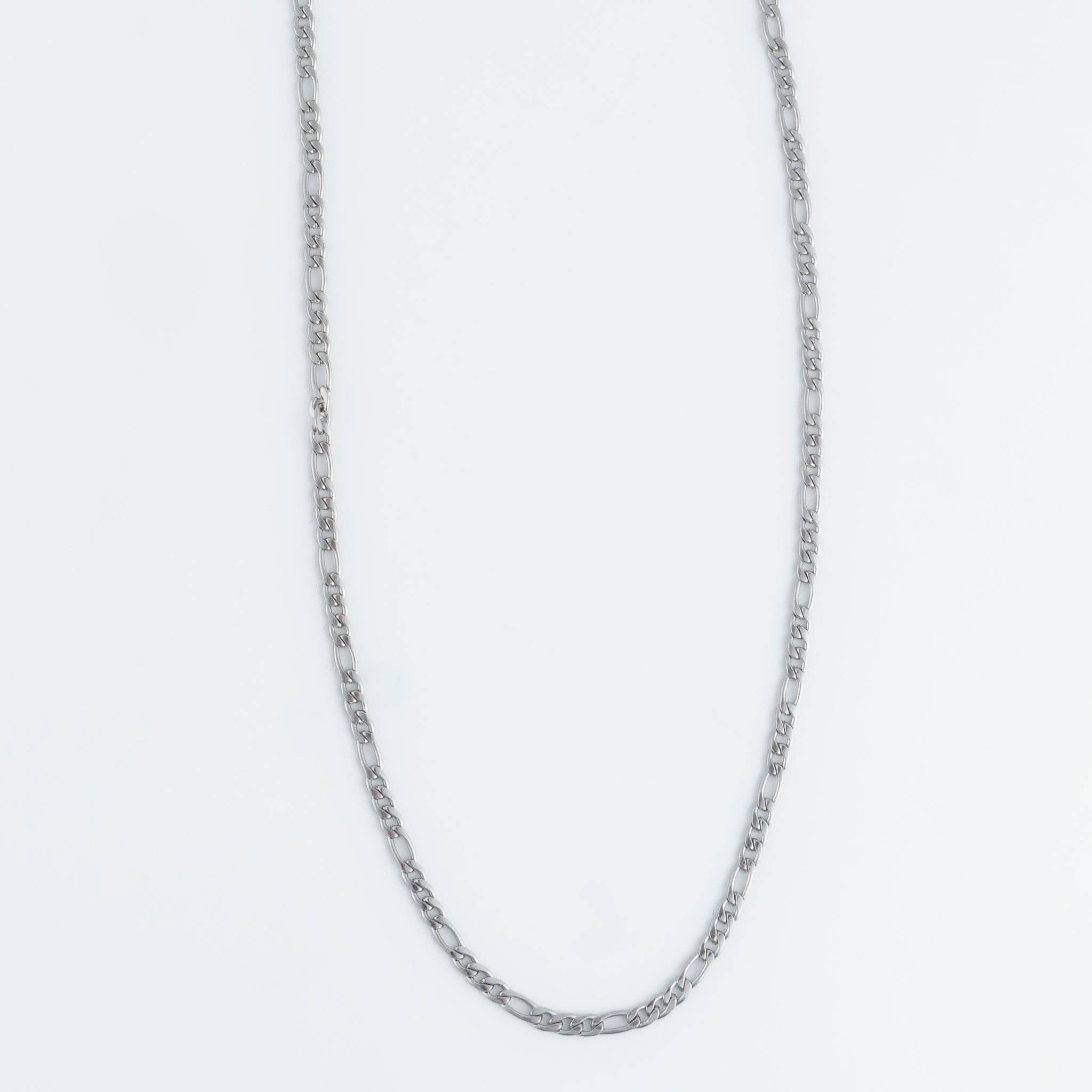 Waterproof 16" Figaro Chain Necklace