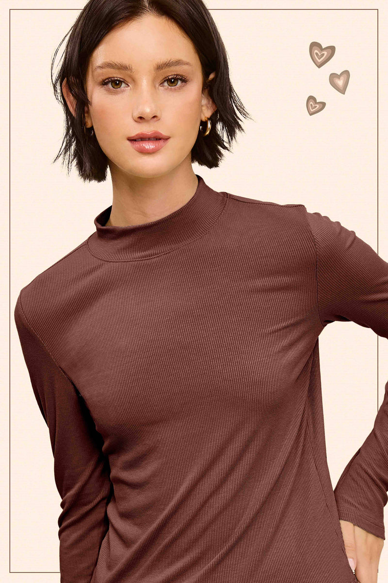 Mallory Mock Long Sleeve