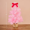 Mini Artificial Christmas Tree-Pink