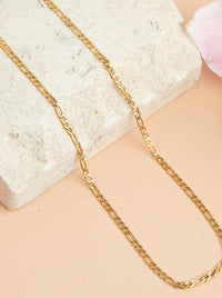 Waterproof 16" Figaro Chain Necklace