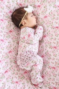 Bows in Bloom Ruffle Footie